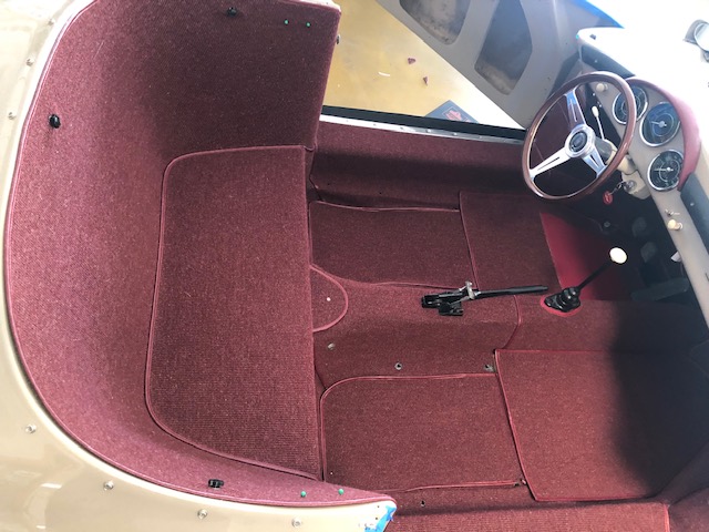 Intérieur Porsche 356 moquette
